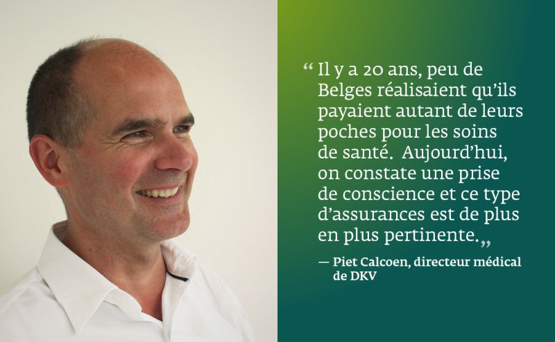 Il y a 20 ans, peu de Belges réalisaient qu’ils payaient autant de leurs poches pour les soins de santé. Aujourd’hui, on constate une prise de conscience et ce type d’assurances est de plus en plus pertinente.